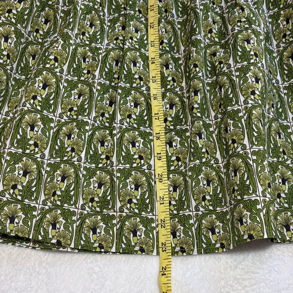 THML Green and Orange Embroidered Blouse - Picture 8 of 10